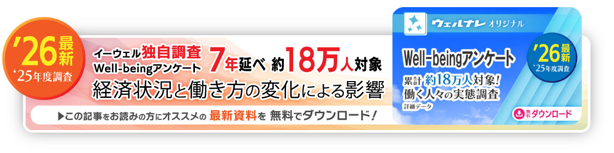 Well-beingアンケート結果2025資料ダウンロード
